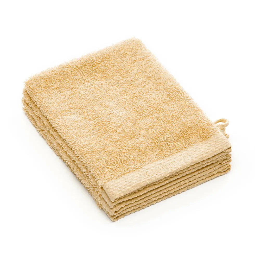set_de__gants_de_toilette_0-6.webp Set de 4 gants de toilette - Jaune Doux*Cacharel Sale