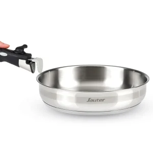 Set de 2 poêles + poignée*Sauter Discount