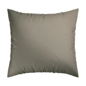 Set de 2 taies d'oreiller coton lavé - Taupe*Chevignon Clearance