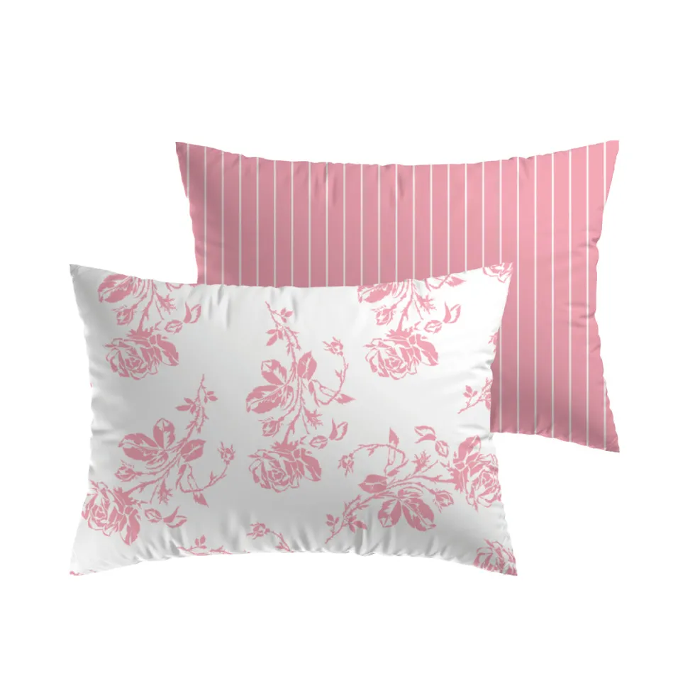 set_de__taies_doreiller_r_0-1.webp Set de 2 taies d'oreiller rectangulaires - lin / coton - 50x70 - Roses rose*Cacharel Online