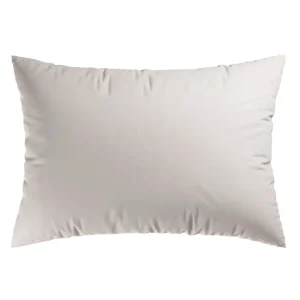 Taie(s) d'oreiller rectangulaires - Uni Taupe*Cacharel Clearance