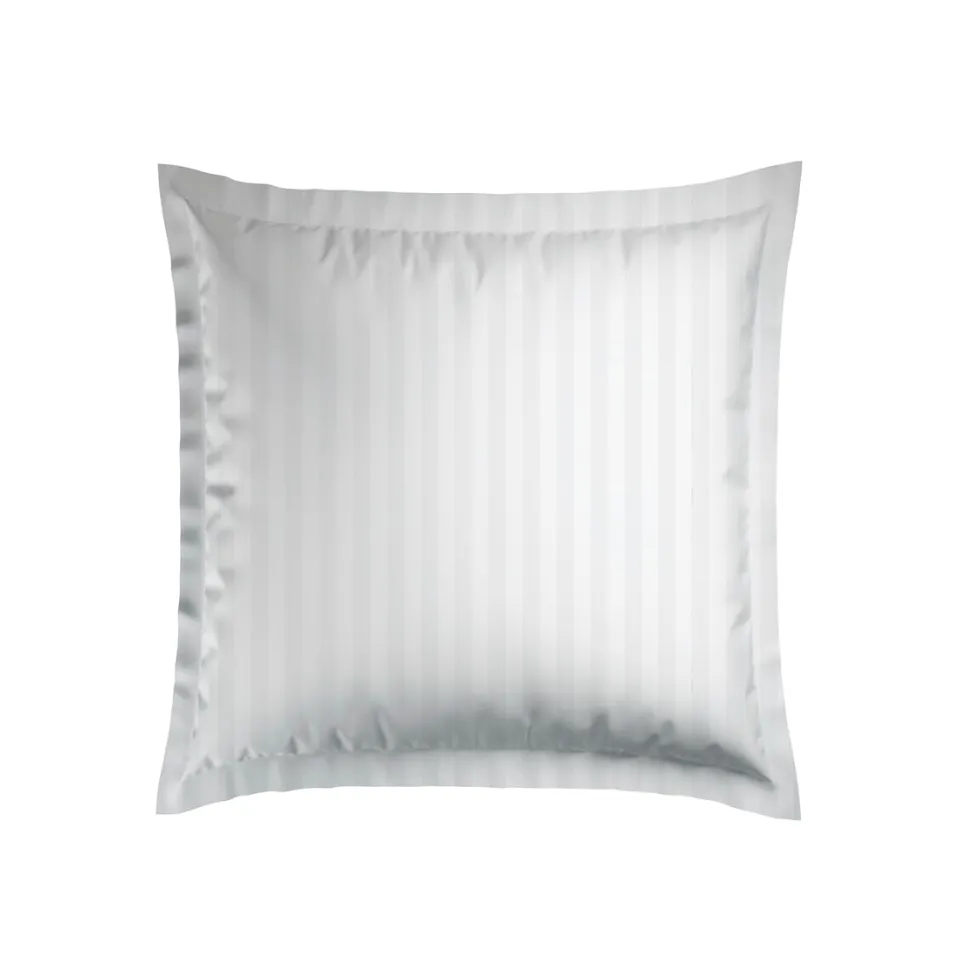 taies_doreiller_satin_de__0-178.webp Taie(s) d'oreiller satin de coton rayure tissé Jaquard - Blanc*Maison Héritage Sale