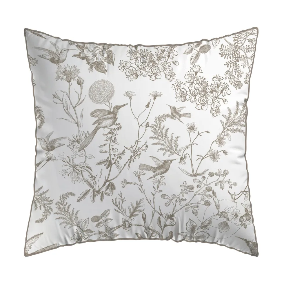 taies_doreiller_satin_de__0-75.webp Taie(s) d'oreiller satin de coton - Colibri floral Taupe*Maison Héritage New