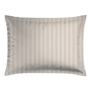 Taie(s) d'oreiller satin de coton - Baroque Taupe*Maison Héritage New