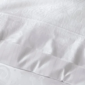 Taie(s) d'oreiller satin de coton - Uni Blanc*CXLbyChristianLacroix New