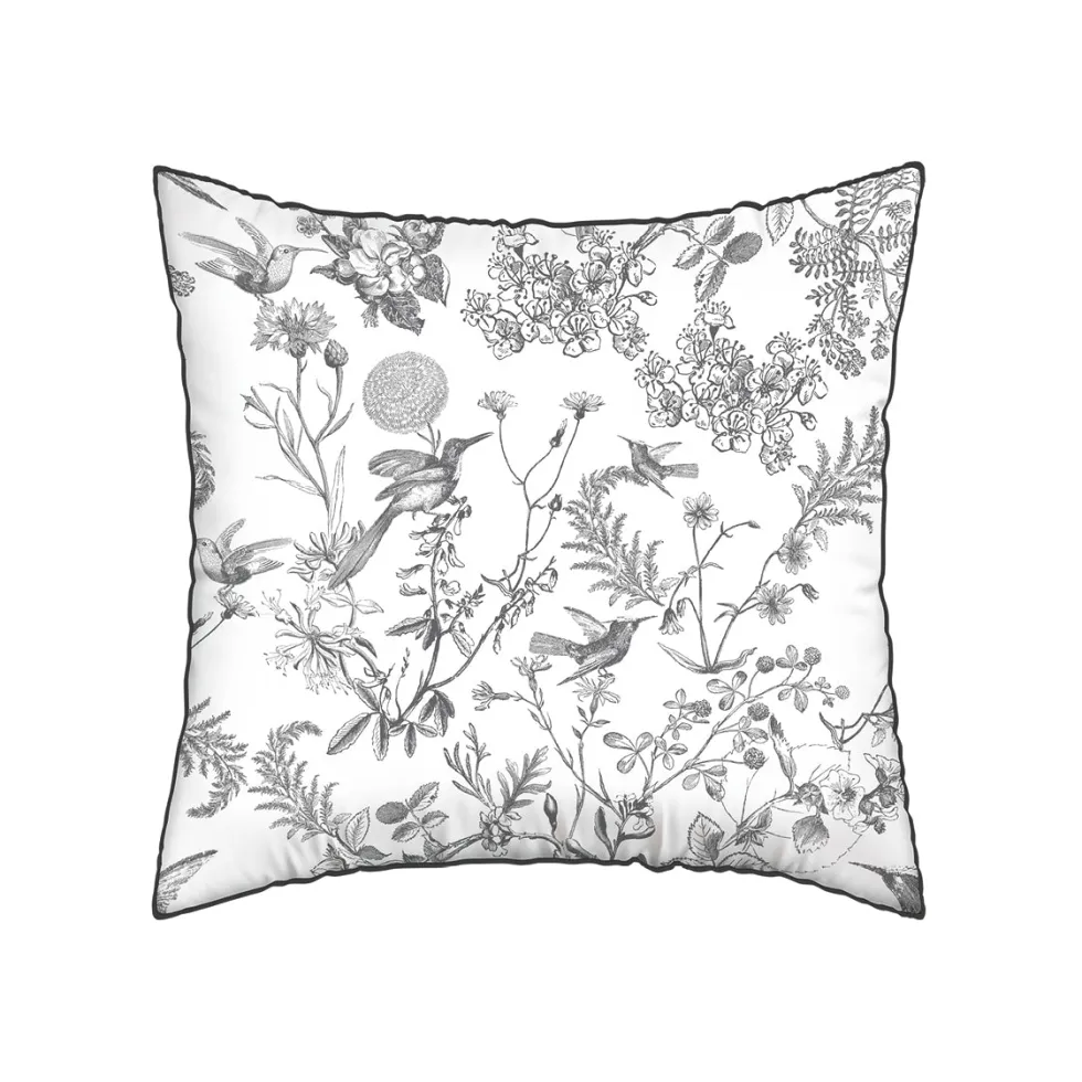 taies_doreiller_satin_de__3-111.webp Taie(s) d'oreiller satin de coton - Colibri Floral Noir gris*Maison Héritage Sale
