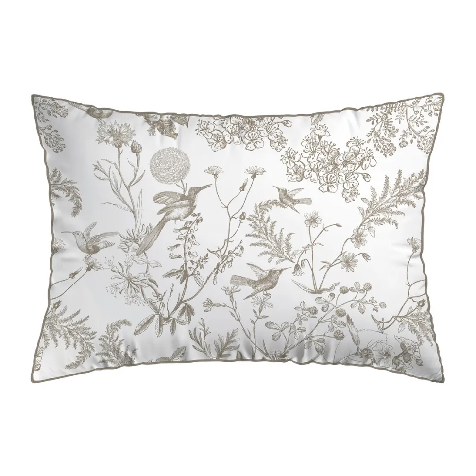 taies_doreiller_satin_de__4-63.webp Taie(s) d'oreiller satin de coton - Colibri floral Taupe*Maison Héritage New