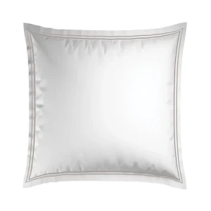 Taie(s) d'oreiller satin de coton - Nice Taupe / Blanc*Rodier Fashion