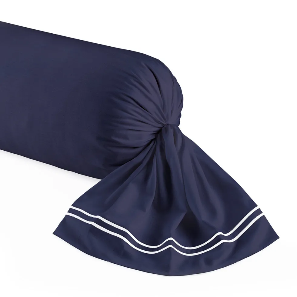 taies_doreiller_satin_de__5-17.webp Taie(s) d'oreiller satin de coton - La Rochelle Blanc / Bleu foncé*Cacharel Discount