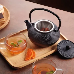 Théière en fonte 600 ml - Noir*Sauter Clearance
